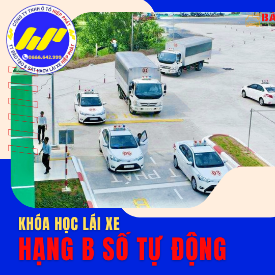 KHOÁ HỌC LÁI XE B (số tự động) - 18.500.000