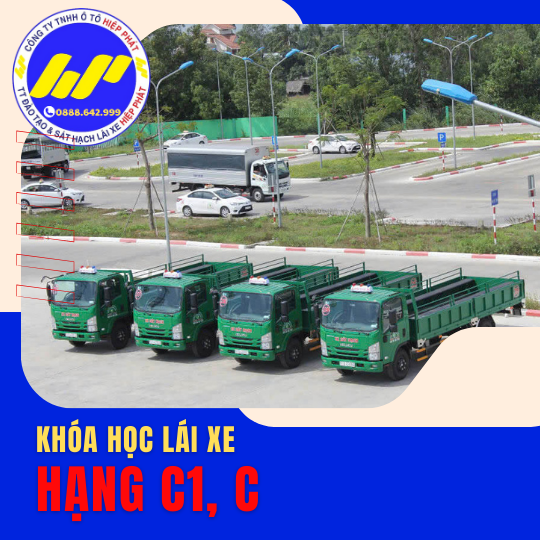 KHOÁ HỌC LÁI XE HẠNG C1 C - 22.500.000đ